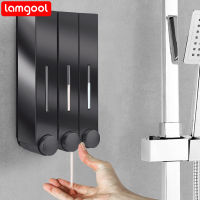 Lamgool 420ML Soap Dispenser Wall Mounted Manual shower soap dispenser Shower Gel wall detergent dispenser For Bathroom Ho