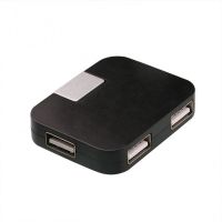 DEZHA ฮับสายข้อมูลแบบพกพาสำหรับรถยนต์เมาส์แล็ปท็อป PC คีย์บอร์ด4พอร์ต USB USB ฮับ2.0ฮับต่อพ่วงตัวแยก USB