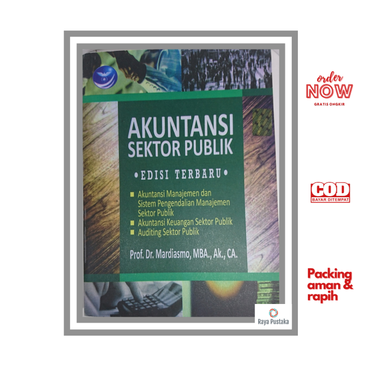 Buku Akuntansi Sektor Publik Edisi Terbaru Penulis Prof. Dr. Mardiasmo ...