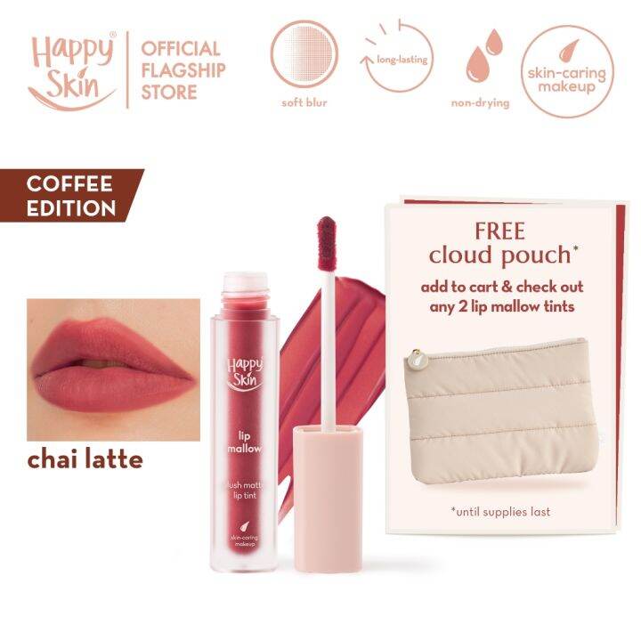 Happy Skin Lip Mallow Coffee Tint in Chai Latte | Lazada PH