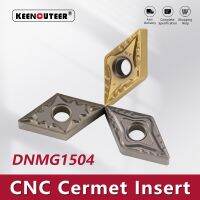 DNMG150404 DNMG150408 DNMG150404-MT KT6020 คาร์ไบด์แทรกสําหรับ Cermet MDJNR / L เครื่องมือกลึงภายนอกชิ้นส่วนเครื่องกลึง CNC