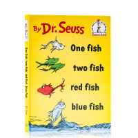 The original hardcover one fish, two fish, red fish, blue fish in English Dr. suss Liao Caixing recommended early childhood education books