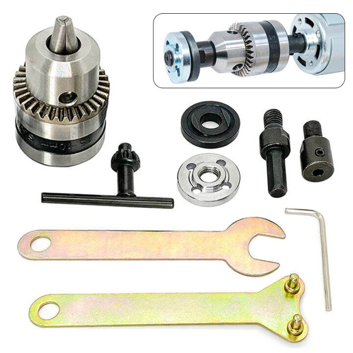 UnVug 1 set Electric Drill Chuck Angle Grinder Wheel Mandrel Adapter