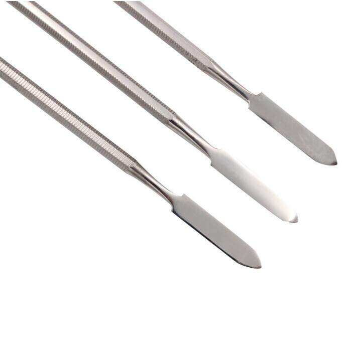 3-ชิ้นสแตนเลสสตีลผสมไม้พายเครื่องมือ-spatuler-rod-ทันตกรรม