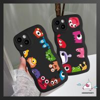 [Great. Cell phone case]  เคส Vivo Y35 Y16 Y02 Y20 Y02s Y15s Y11 Y21 Y33s Y15 Y22 Y21s Y12 V20 V21 V25 Y30 V25E Y12i Y91C Y22s Y17 Y15A Y12s Y93ขอบลอน Y50 Y21T Y75การ์ตูน Y91สัตว์ประหลาดตัวเล็กนุ่มเคส