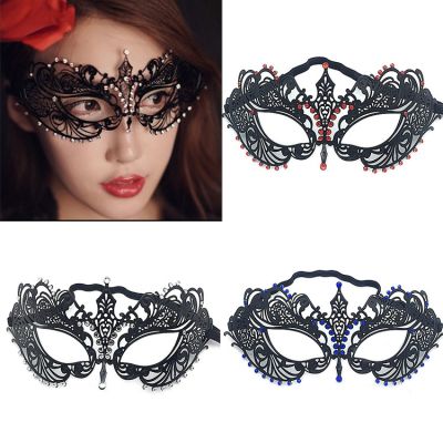 【JH】 wish high-end diamond male and female masquerade party fashion half face eye