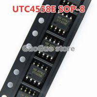 10Pcs UTC4558E SOP-8 UTC4558 4558E SOP8เครื่องขยายเสียงปฏิบัติการชิป IC ใหม่