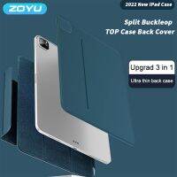 ZOYU Magnetic Smart Cover For Ipad 10 10.9 Pro 12.9 11 2022 Capa,For Ipad Air4/5 10.9 Mini 6 Full Split Buckle Anti-Bending Case