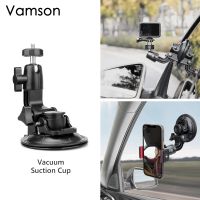 Vamson Samsung ที่จับสำหรับ iPhone จุกดูดในรถยนต์แบบหมุนได้360,อุปกรณ์เสริมสำหรับ Insta360 X3หนึ่ง X2สำหรับ Gopro Hero 11 10 9 8 7