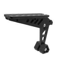 ประตูรถพับได้ Step Stand Pedal-เข้าถึงหลังคาบนของยานพาหนะทั้งสองเท้าเหยียบบันไดสำหรับรถบรรทุกส่วนใหญ่ Jeep สีดำ