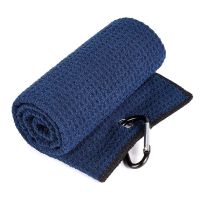 Golf Knitted Towel Sports Sweat-absorbing Wipe Rod Golf Supplies Golf Waffle Cleaning Towel golf