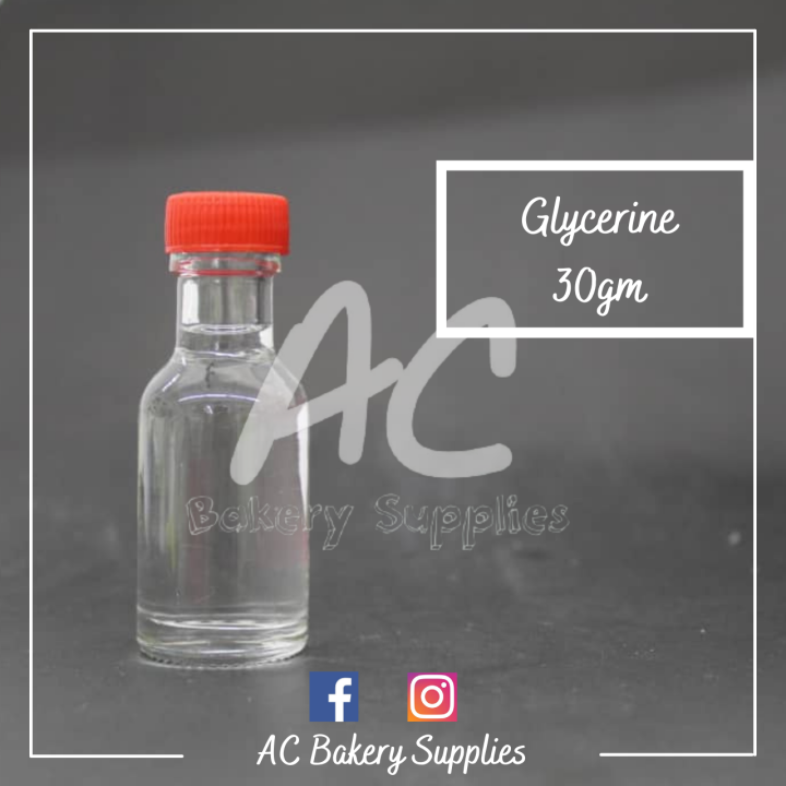 [HALAL] Glycerin 30gm Glycerine Lazada
