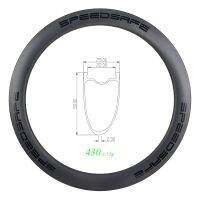 430g SL 700c 50mm asymmetric road disc clincher tubeless carbon rim 29mm wide 22mm inner UD 3K 24H 28H 32H asphalt gravel wheel