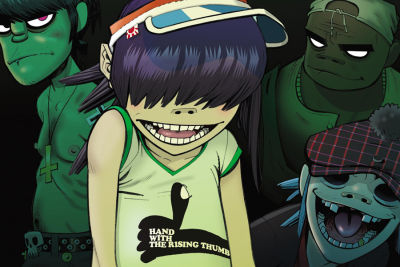 โปสเตอร์วง Gorillaz กอริลลาซ Music Poster รูปภาพ ของขวัญ ของสะสม แต่งบ้าน ของแต่งห้อง โปสเตอร์ขนาดใหญ่ โปสเตอร์แต่งห้อง โปสเตอร์ติดผนัง 77poster