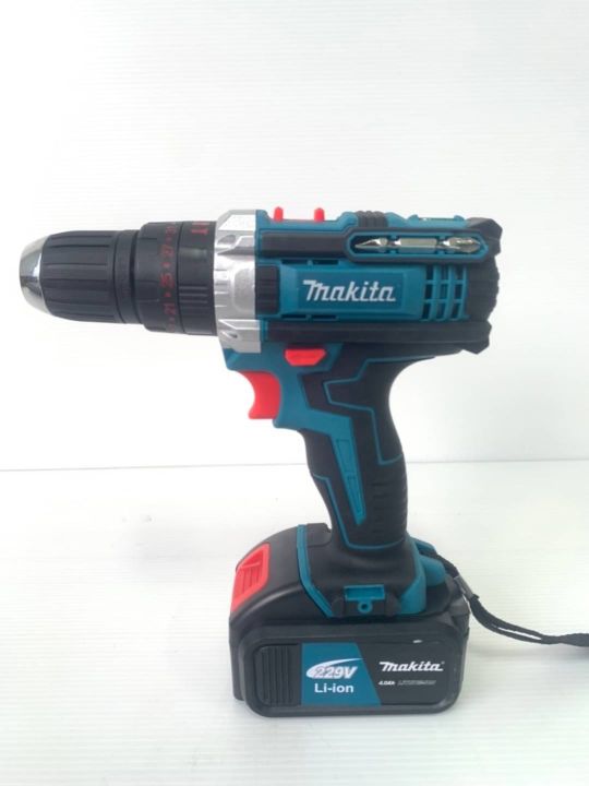 สว่านไร้สาย-makita229v-3ระบบกระแทกได้-งานเทียบแรงอัดแรงดีมาก-ด่วนมีจำนวนจำกัด