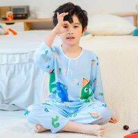 2023 New Boys Pajama Sets Sleeve Sleeping baju tidur budak children pajamas