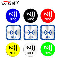 6pcs NFC Ntag213 Ntag215 Ntag216 แท็กสติกเกอร์ Ntag 213 13.56MHz ป้าย RFID Token Patrol Ultralight สำหรับทางลัดฯลฯ-sdfadfsdf