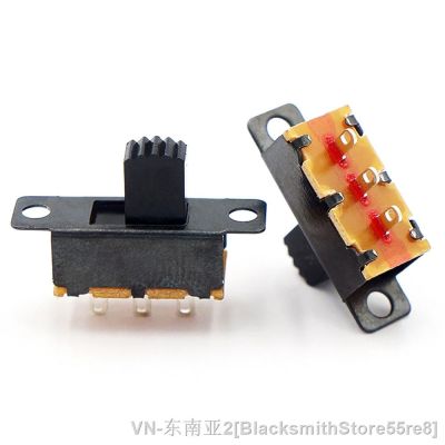 10PCS G4 Toggle Power switch 2 Position 3PIN DPDT 2P2D Handle high 4MM PITCH 4.0MM Panel Mount Slide Switches