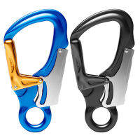 ความปลอดภัย Carabiner ปีนหน้าผา Quickdraw เครื่องมือการอยู่รอดป้องกันหัวเข็มขัด