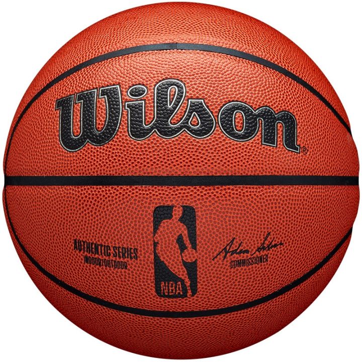 พร้อมส่ง-ลูกบาสเก็ตบอล-wilson-ไซซ์-7-nba-match-pu-ทนทาน-สําหรับเด็ก-และผู้ใหญ่