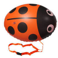 PVC Flotation Drift Bag Inflatable Ladybug Swim Float Bag Floating Multifunctional With Waist Belt Adjustable For Sports Outdoor