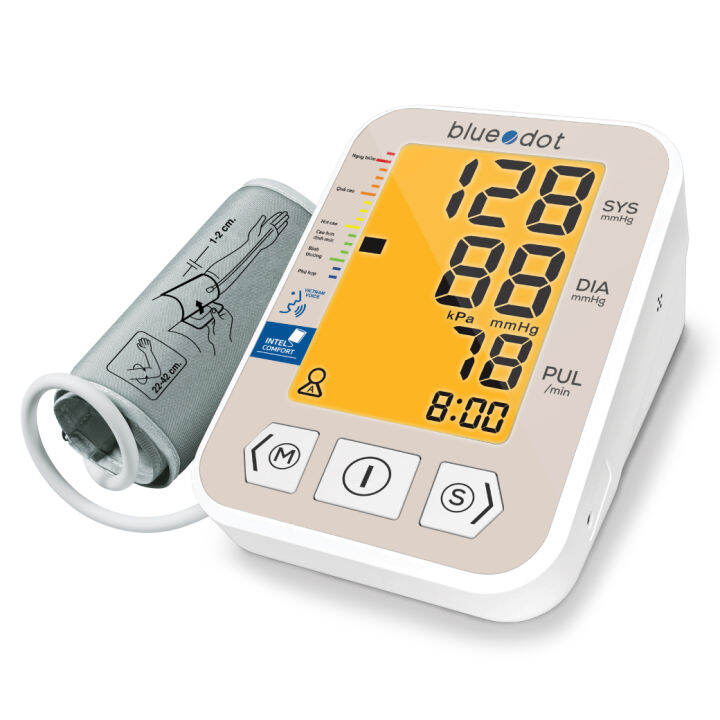 bluedot-vietnam-language-blood-pressure-monitor-b-bm01-vn