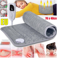 ผ้าห่มไฟฟ้า แผ่นประคบร้อนไฟฟ้า แผ่นประคบร้อน heating pad ประคบร้อนไฟฟ้า Ha แผ่นให้ความร้อนไฟฟ้าสำหรับผ่อนคลายกล้ามเนื้อตะคริว-76*40ซม.,แผ่นรองทำความร้อนนุ่มพิเศษปิดอัตโนมัติแผ่นปรับอุณหภูมิได้