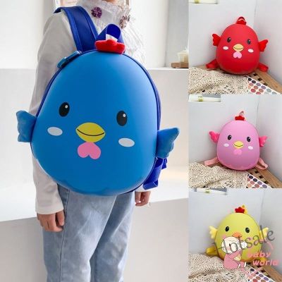【hot sale】✳♣﹍ C16 Childrens cute backpack cartoon animation kindergarten school bag eggshell backpack