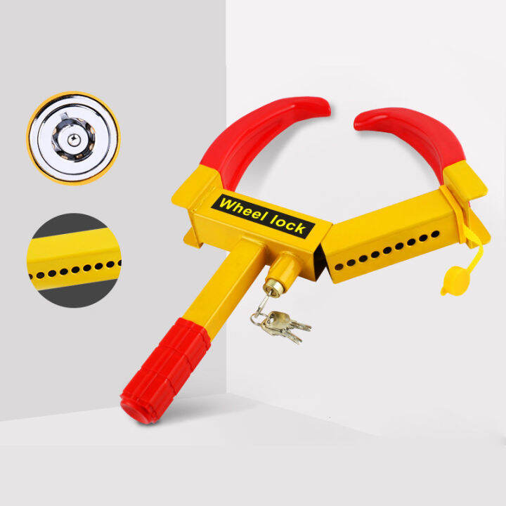 Car Wheel Lock AntiTheft Tyre Clamp Padlock of Rhinoceros Tyre Clamp