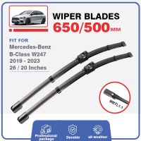 Wiper Blades for Mercedes Benz B Class W247 B160 B170 B180 B200 B220 B250 B55 Turbo AMG CDI NGT GT Car Accessories Windshield Electrical Trade Tools