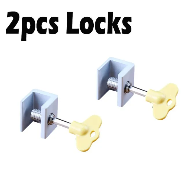 Sliding Sash Stopper Locks Door Window Lock Limiter Window Lock