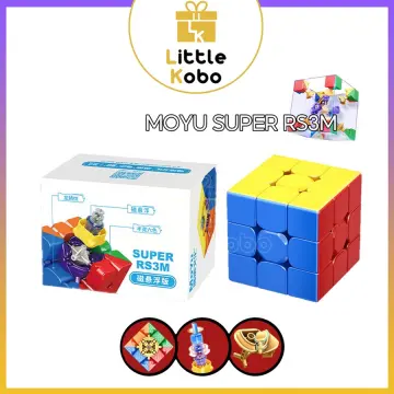 MoYu RS3M Series Maglev 3x3 Magnetic Magic Cube 3×3 Professional 3x3x3  Speed Puzzle Kid Toy Original Super Hungarian Magico Cubo