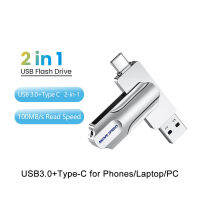 ไดรฟ์ USB TypeC USB 3.1 64GB 128GB อเนกประสงค์ สําหรับโทรศัพท์มือถือ คอมพิวเตอร์