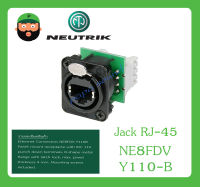 Plug-Jack Jack RJ-45 รุ่น NE8FDV-Y110-B ยี่ห้อ Neutrik สินค้าพร้อมส่ง ส่งไวววว ของแท้ 100% Modular Jack RJ-45 Connectors IDC D MNT แบบใช้สายด้านหลัง