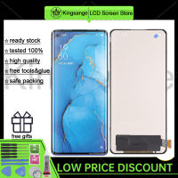 Kingsange หน้าจอ LCD TFT 6.5นิ้วสำหรับ OPPO Reno 3 Pro 5G Reno 4 Pro 5G แทนการประกอบสำหรับจอแสดงผล LCD แบบสัมผัสหน้าจอดิจิตอล OPPO Reno 3 Pro 5G CPH2009 Reno 4 Pro 5G หน้าจอ CPH2089หน้าจอ LCD จอแสดงผล TFT LCD