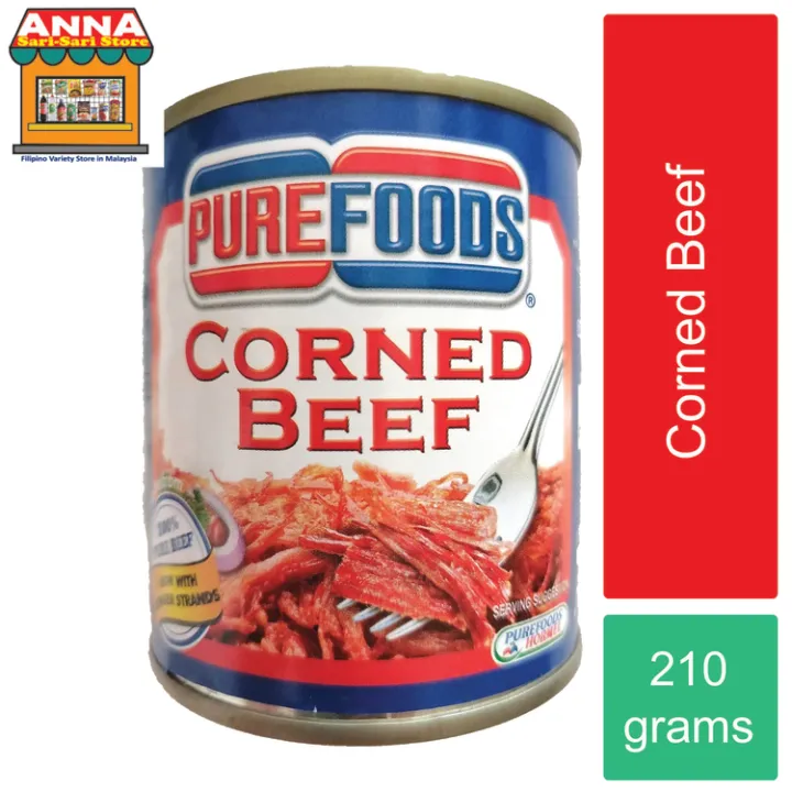Purefoods Corned Beef 210 Grams (Halal) Lazada