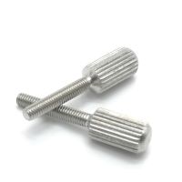 10PCS M1.6 M2 M2.5M3 M4 M5 M6 GB836 Stainless Steel Knurled Screws With Small Head Thumb Screw Hand Tighten Curtain Lock Screws Fasteners