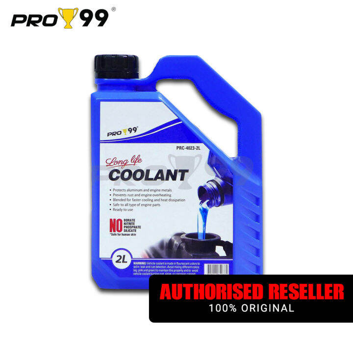 PRO-99 Long-Life Coolant Blue (Honda & Subaru) - 2L PN# PRC-4023-2L ...