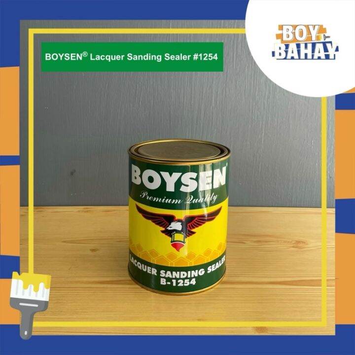 ♥Boysen Lacquer Sanding Sealer B1254 Liter Size Lazada PH