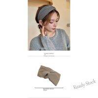 【Ready Stock】 ✻№ C18 Four Seasons Can Be Equipped With Korean Version Classy Wide-Brimmed Hairband Rabbit Fluffy Cross Hair Band