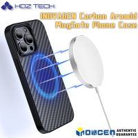 INOVAGEN Original KEVLAR Aramid Fiber + TPU Edge Phone Case/magsafe Magnetic Function For 13/13 Pro/ 14/13 Pro Max Wireless Charging Support Case Ultra Slim Luxury Highend &amp; Light Back Cover