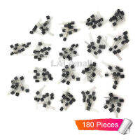 180pcs Transistor Component Assorted Kit TO-92, S9012 S9013 S9014 S9015 S9018 A1015 C1815 A42 A92 A733 C945 S8050 S8550 2N2222 2N5401 2N5551 2N3904 2N3906