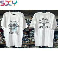 SHY AV109 เสื้อยืดวงร็อค AVENGED SEVENFOLD อะเว็นจด์เซเวนโฟลด์ เสื้อวง เสื้อยืดอเวนเจดเซเว่นโฟล เสื้อวินเทจ