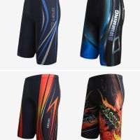 Mens Swim Trunks Dry Bathing Man Diving Swimsuit Briefs Gay Beach Shorts Wear