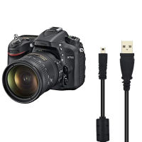 8 Pin USB Data Cable สำหรับ Nikon D7200 D3200 D5500 D5100 D5200 D7100 P7100 สายชาร์จข้อมูลสำหรับ Pentax Panasonic กล้อง SONY-JHU STORE