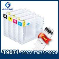 【Itian Pavilion】 GACINK T9071 T9072 T9073 T9074ตลับหมึกรีฟิลไม่มีชิปสำหรับ Epson WF-6590 WF-6590DTWFC WF-6590D2TWFC WF-6090DW WF-6090