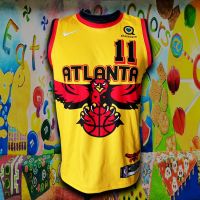 Basketball NBA Atlanta Hawks Jersey BK0094 City 2021-22