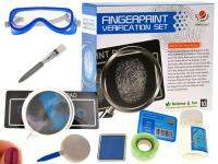 Fingerprint Verification Set ชุดเซ็ทนักสืบของเล่นของเล่นวิทยาศาสตร์ตรวจหาลายนิ้วมือ สนุกไปพร้ัอมกับช่วยเสริมสร้างจินตนาการและวิชาการไปพร้อมกัน มีอุปกรณ์มาให้พร้อมสำหรับการเล่นเป็นตำรวจสืบหารอยนิ้วมือ นักสืบ ใช้ตรวจรอยนิ้วมือคนร้ายเหมาะกับเด็ก 10 ขวบขึ้นไป