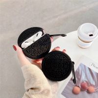 Oreo Biscuits For AirPods 1 2 3 Earphone Case  Cute Cartoon Headphone Cover Airpods Pro Case Protect Wireless Headset Cover Wireless Earbud Cases