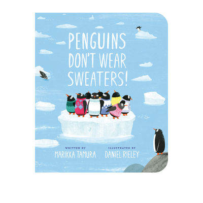 English original penguins don t Wear Sweaters! Paper writing to cultivate awareness of natural environment protection childrens Encyclopedia picture book new product in November 21